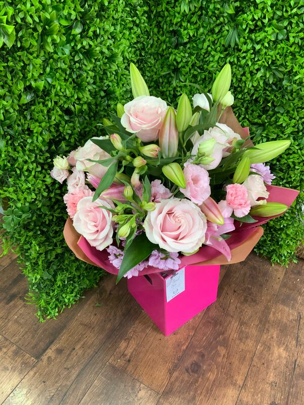 Flowers delivered to customer