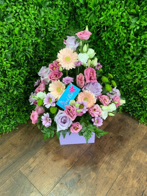 Flowers delivered to customer