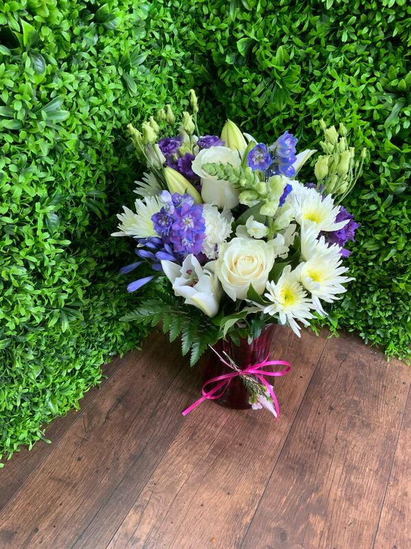 Flowers delivered to customer