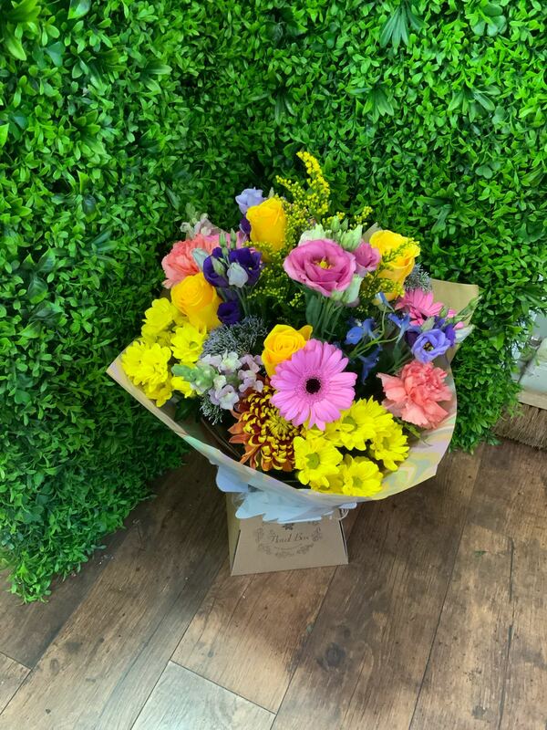 Flowers delivered to customer