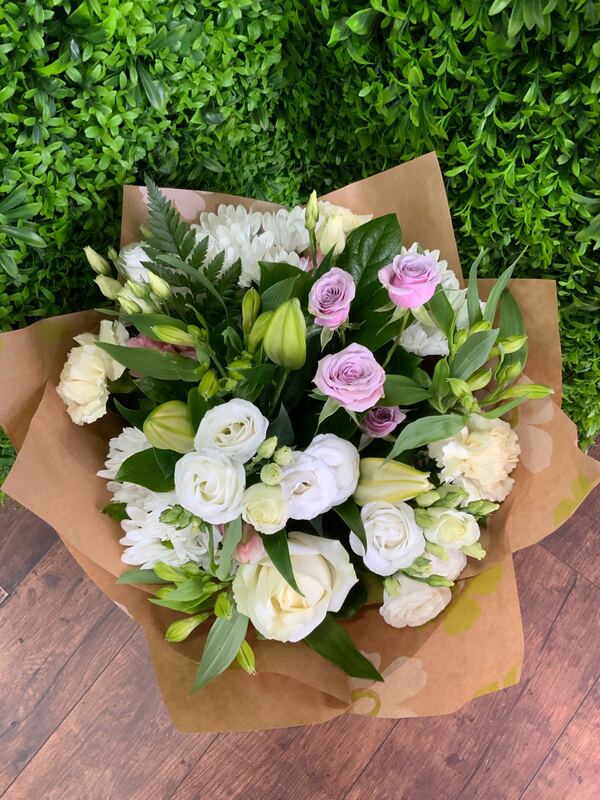 Flowers delivered to customer