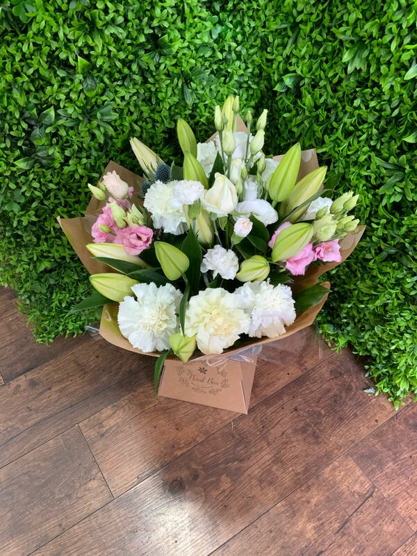Flowers delivered to customer