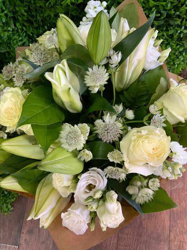 Flowers delivered to customer
