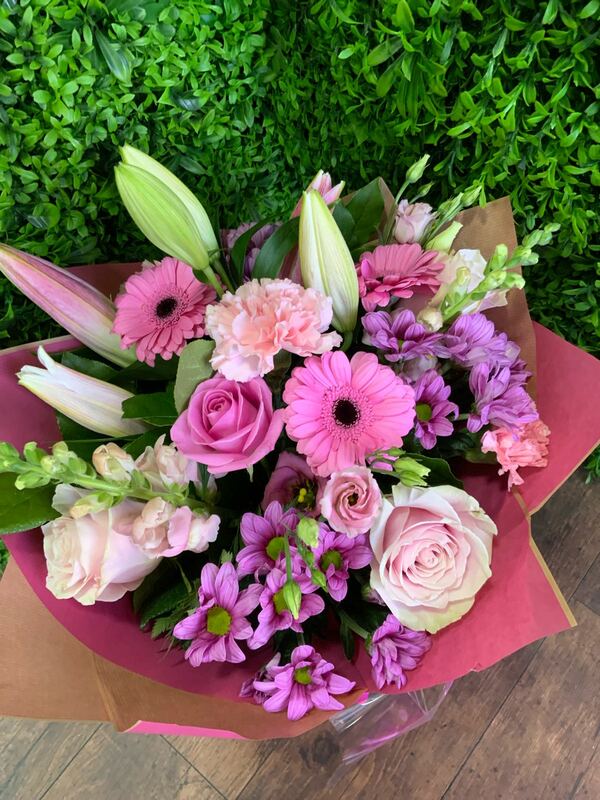 Flowers delivered to customer