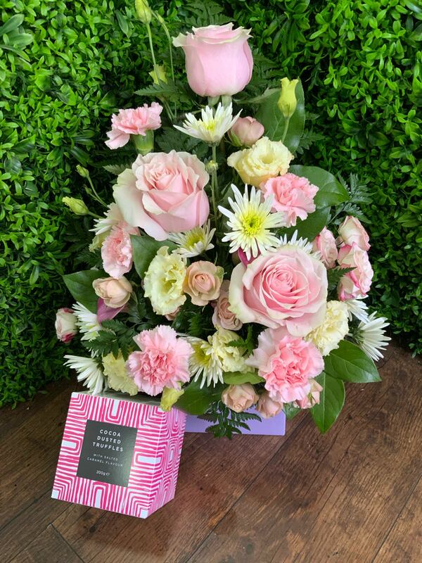 Flowers delivered to customer