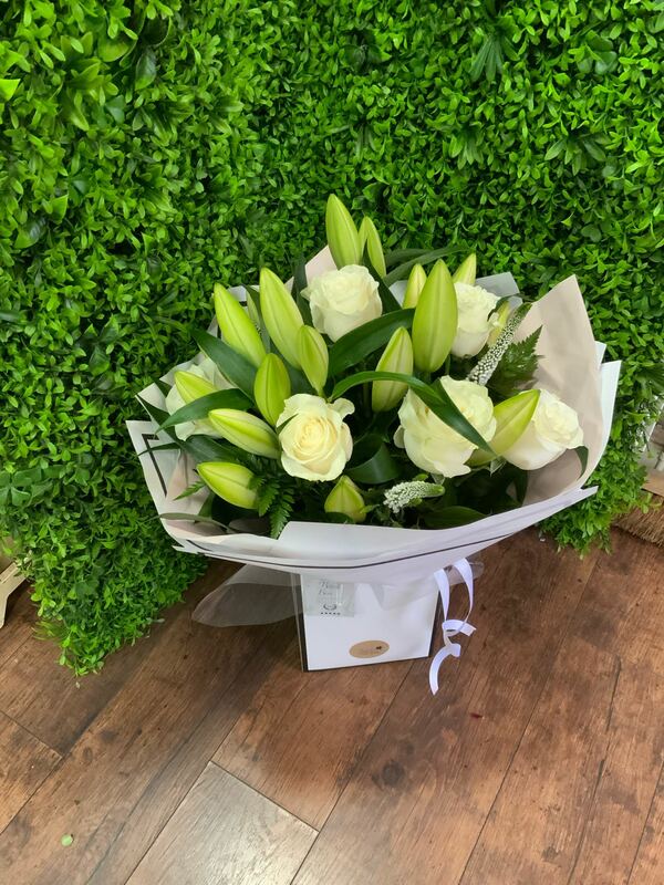 Flowers delivered to customer