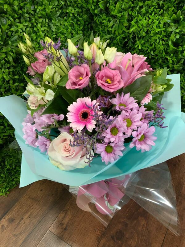 Flowers delivered to customer