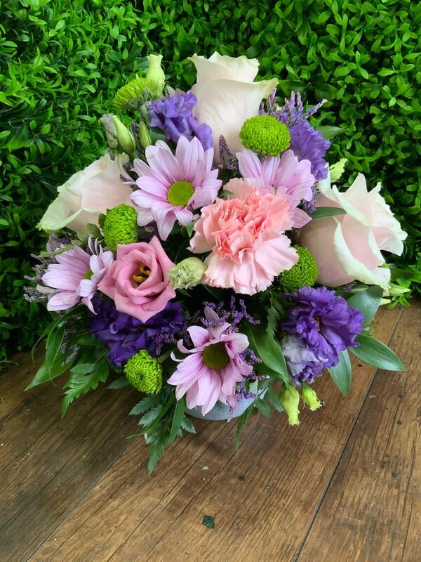 Flowers delivered to customer