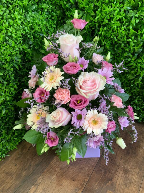Flowers delivered to customer