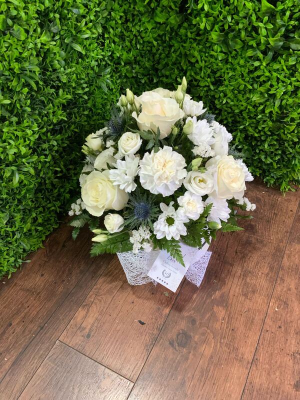 Flowers delivered to customer