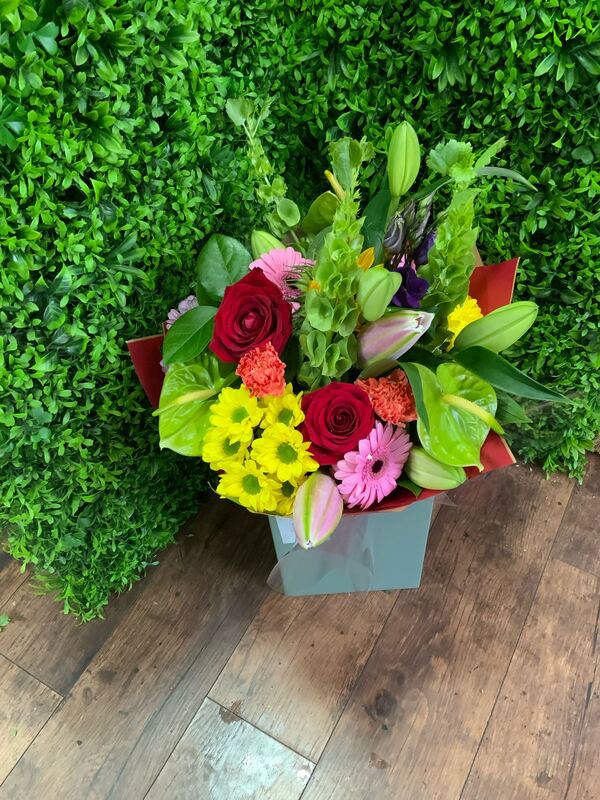 Flowers delivered to customer