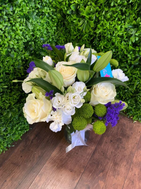 Flowers delivered to customer