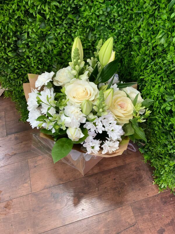 Flowers delivered to customer