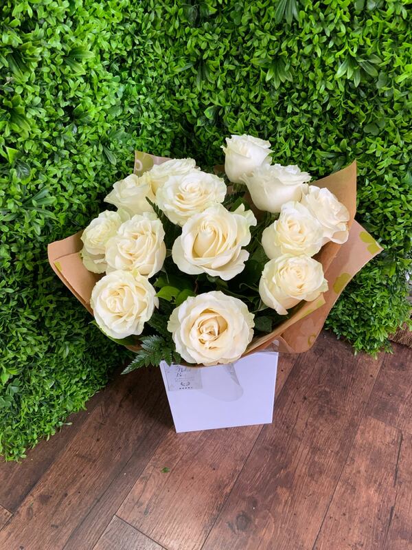 Flowers delivered to customer