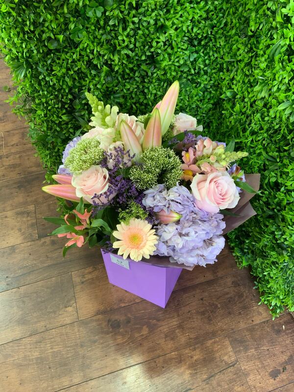 Flowers delivered to customer