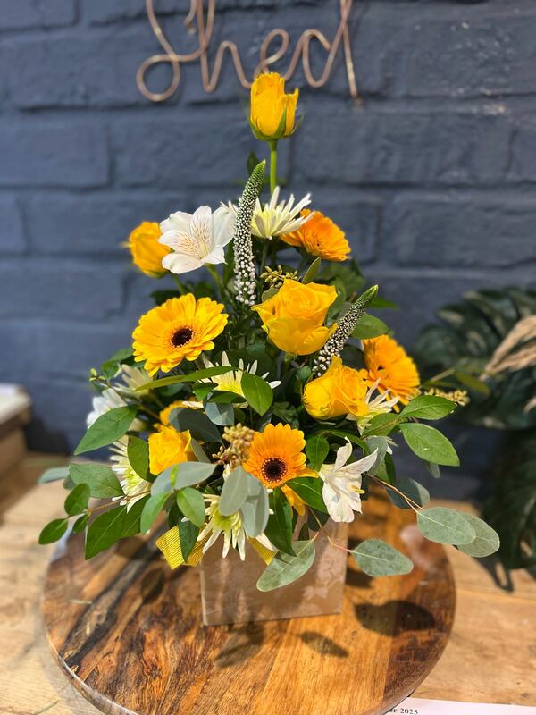 Flowers delivered to customer