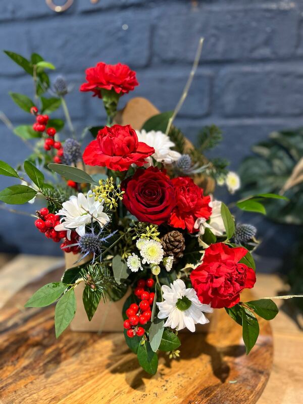 Flowers delivered to customer