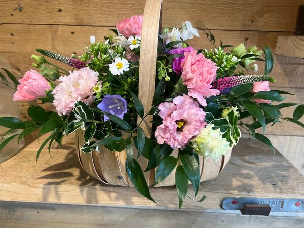 Flowers delivered to customer