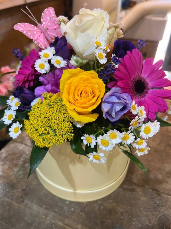 Flowers delivered to customer