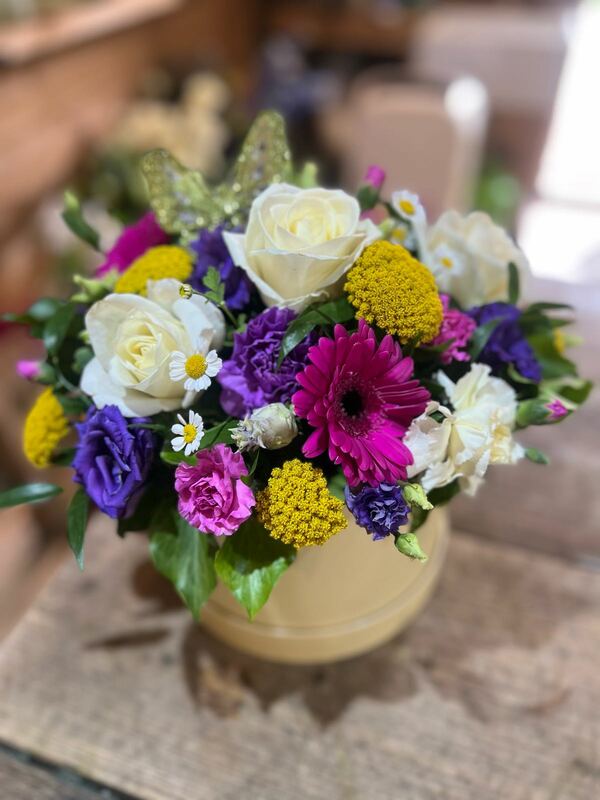 Flowers delivered to customer