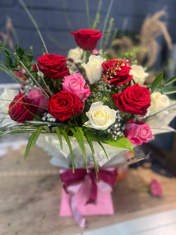 Flowers delivered to customer