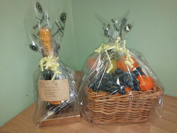 Flowers delivered to customer