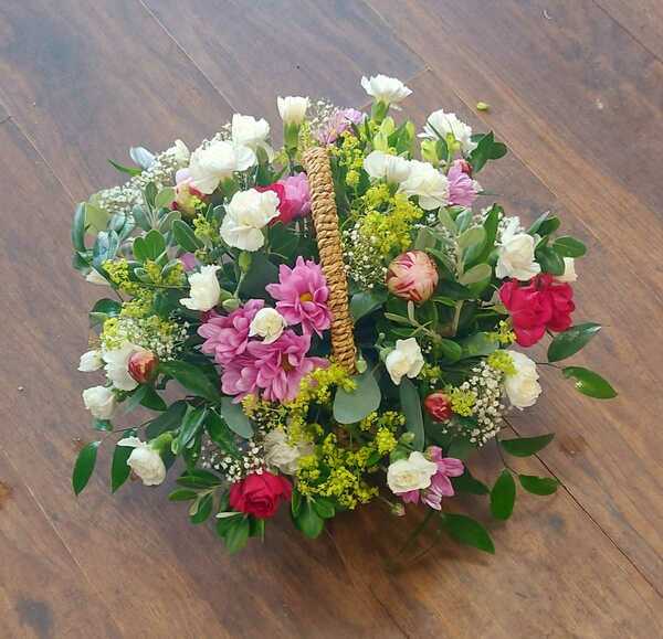 Flowers delivered to customer