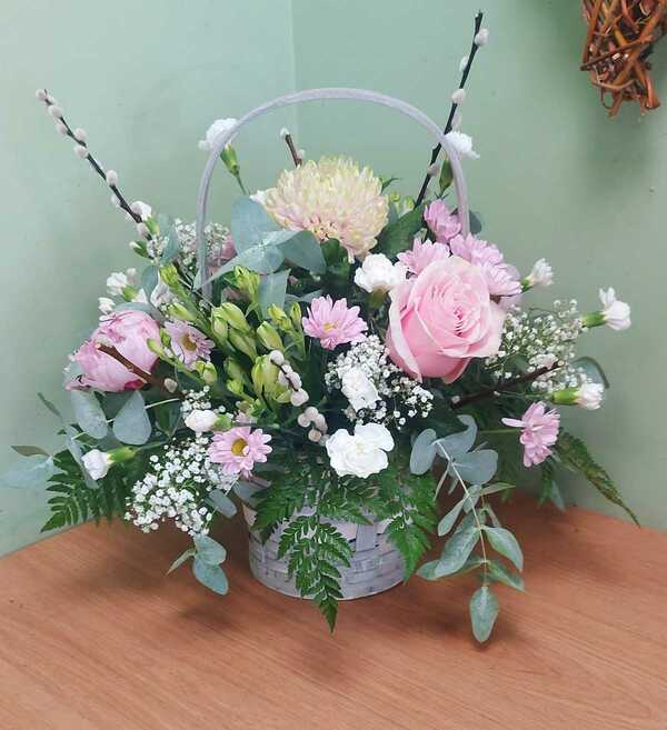 Flowers delivered to customer