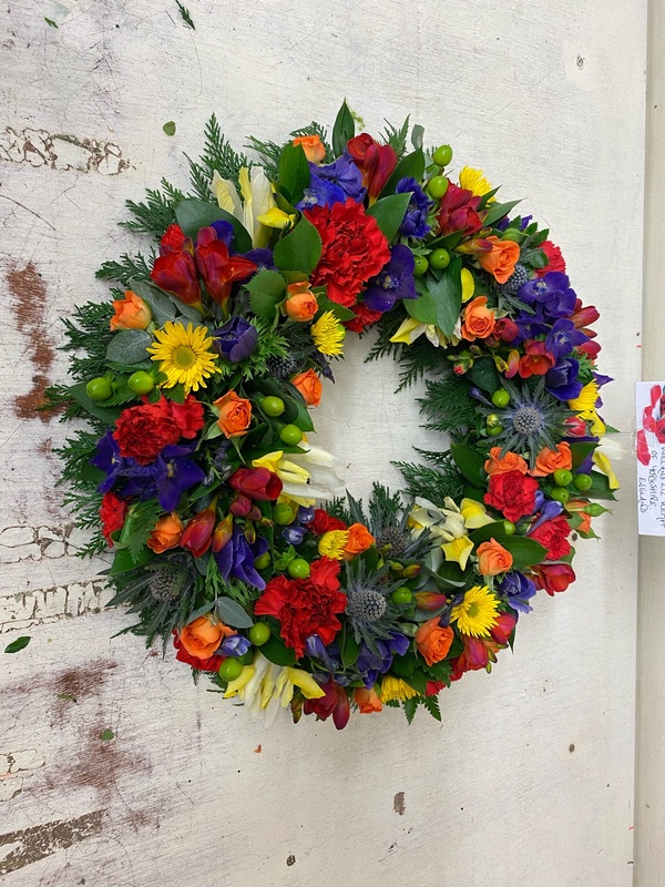 Flowers delivered to customer