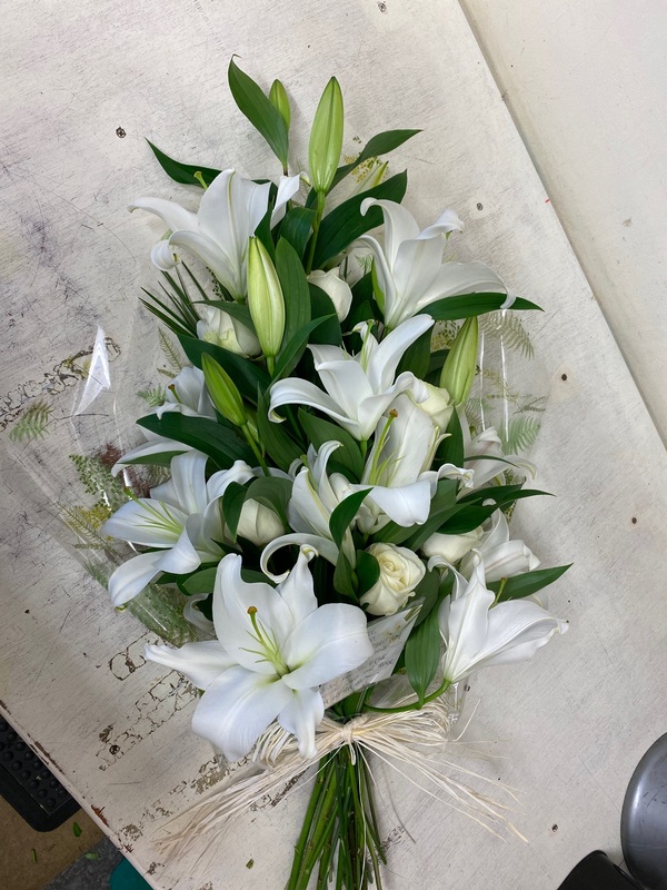 Flowers delivered to customer