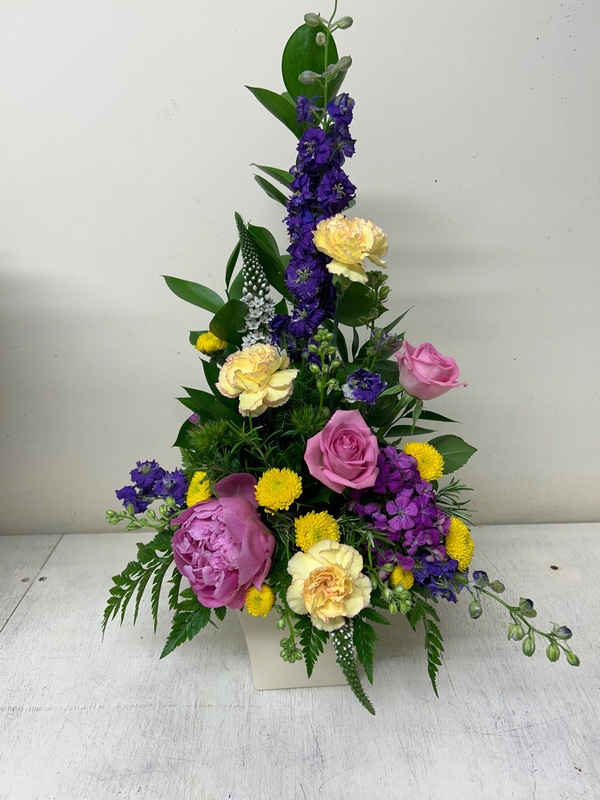 Flowers delivered to customer