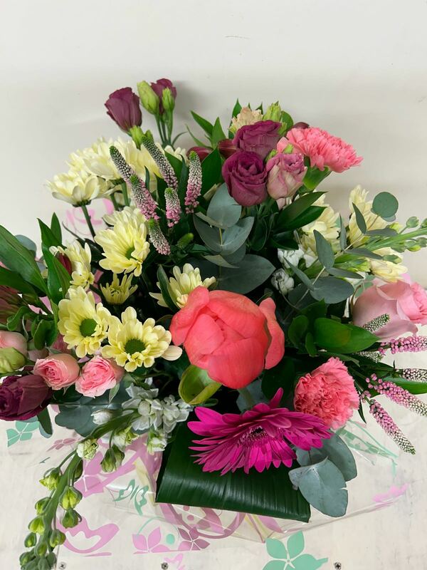 Flowers delivered to customer