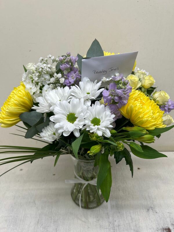 Flowers delivered to customer