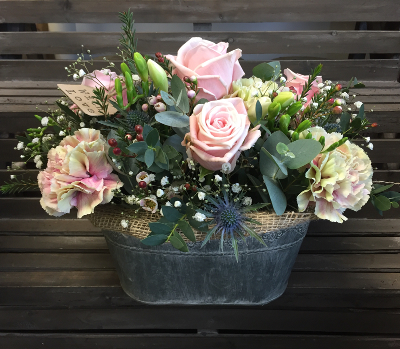 Flowers delivered to customer