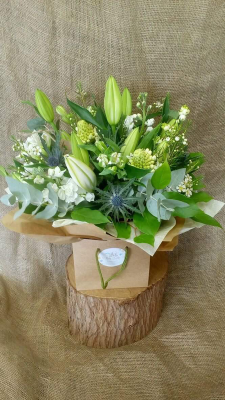 Flowers delivered to customer