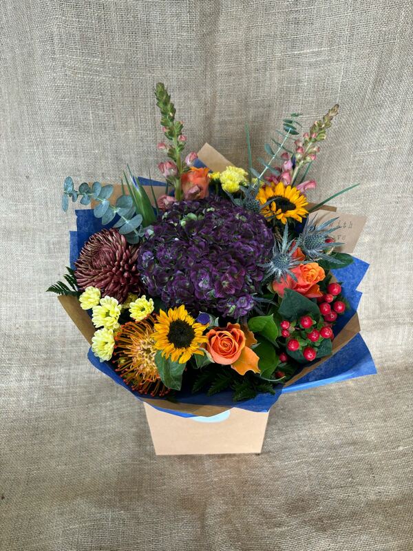 Flowers delivered to customer