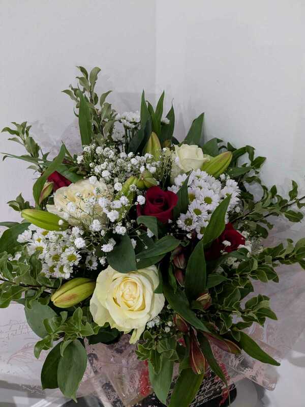 Flowers delivered to customer