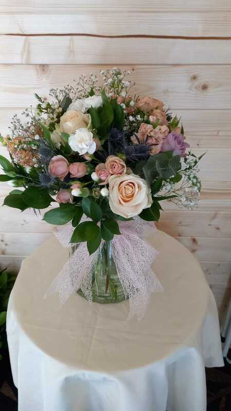 Flowers delivered to customer