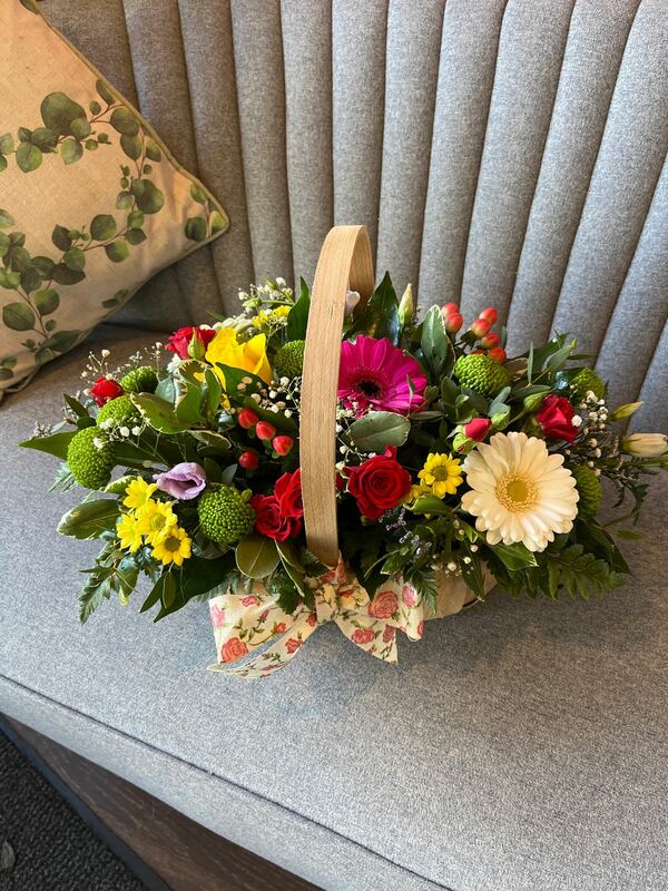 Flowers delivered to customer
