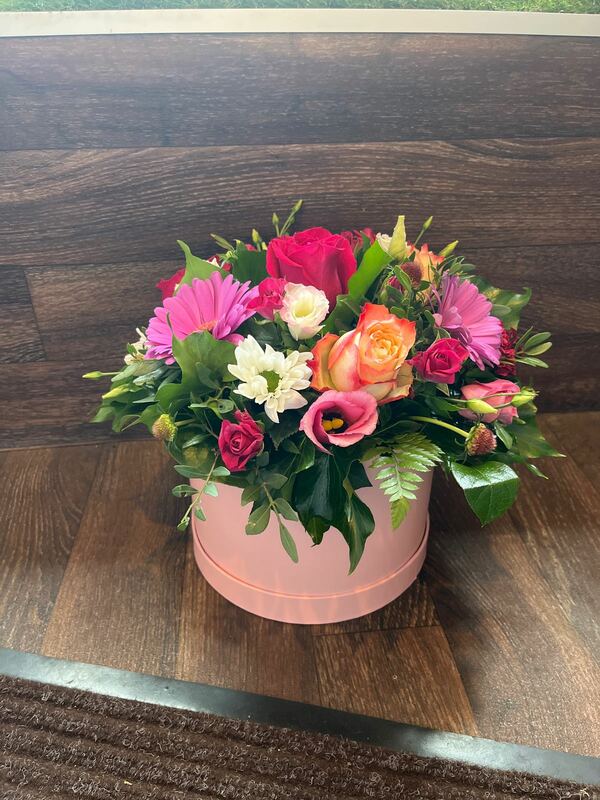 Flowers delivered to customer