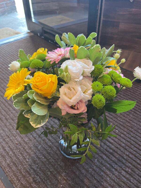 Flowers delivered to customer