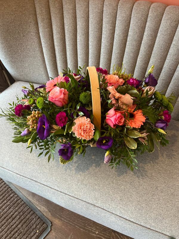 Flowers delivered to customer