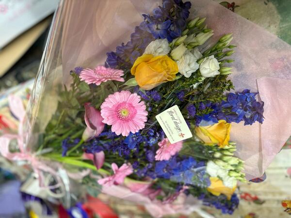 Flowers delivered to customer