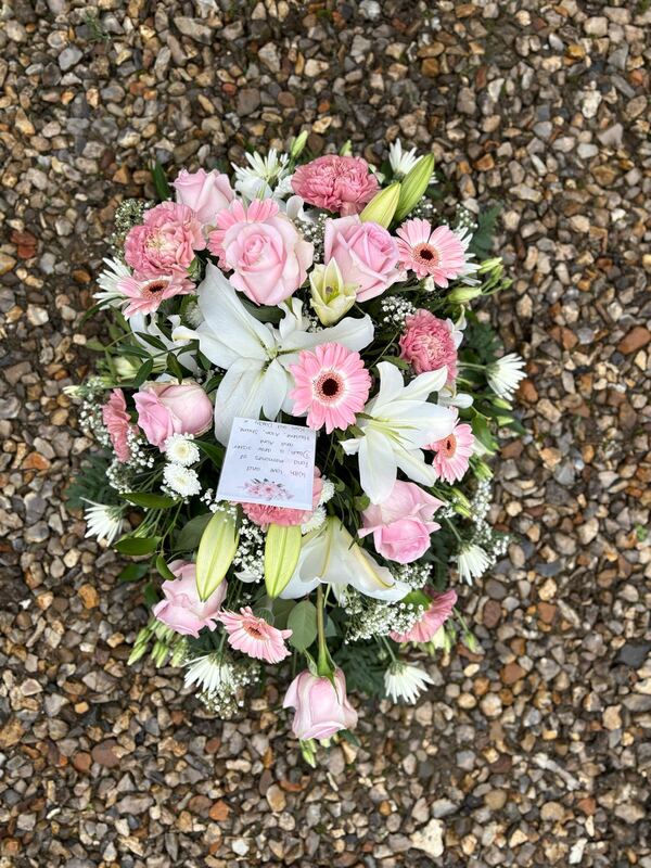 Flowers delivered to customer