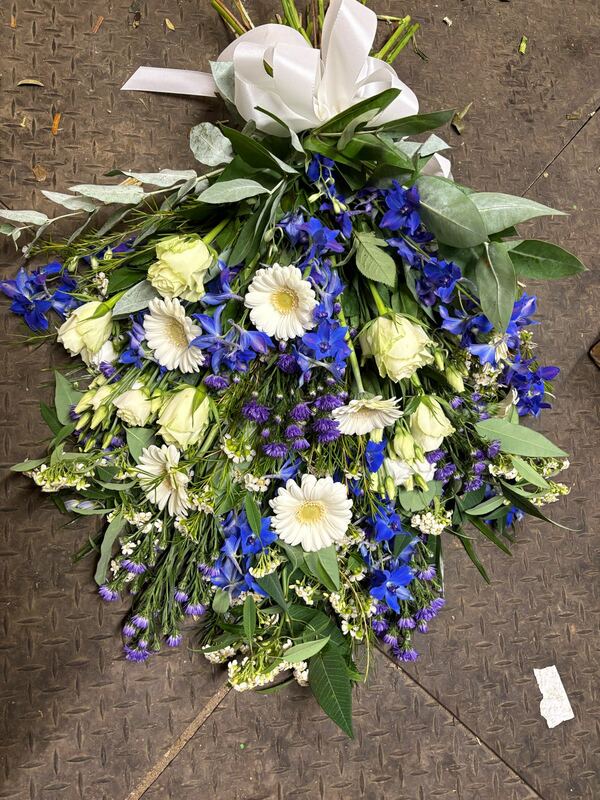 Flowers delivered to customer