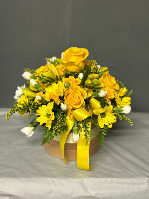 Flowers delivered to customer