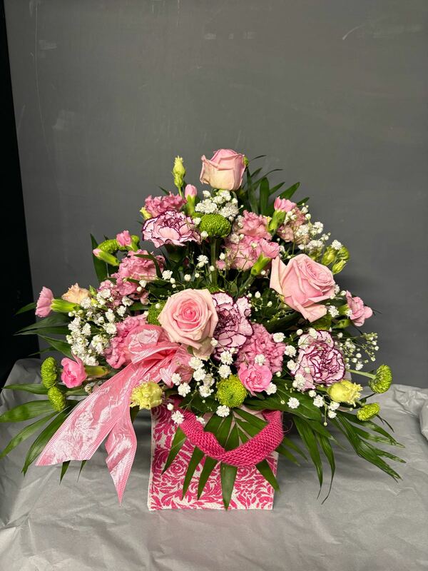 Flowers delivered to customer
