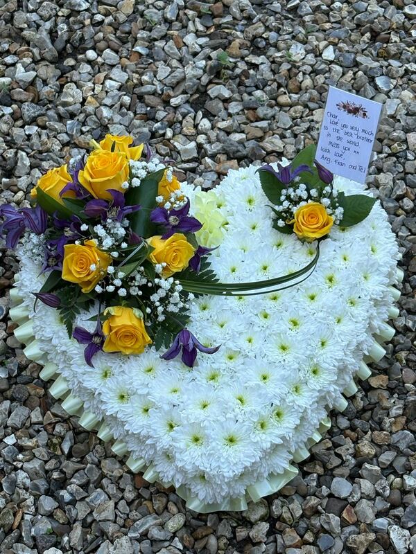Flowers delivered to customer