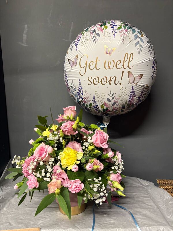 Flowers delivered to customer