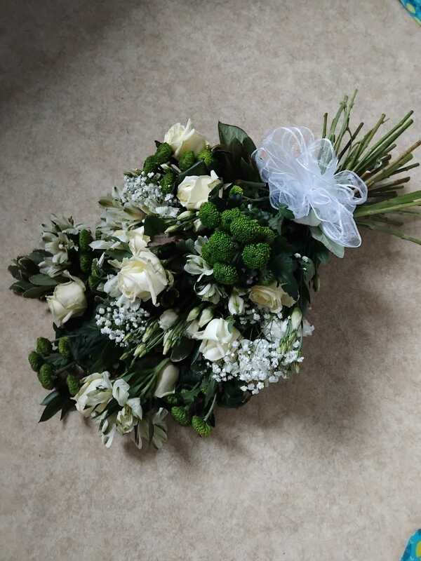 Flowers delivered to customer